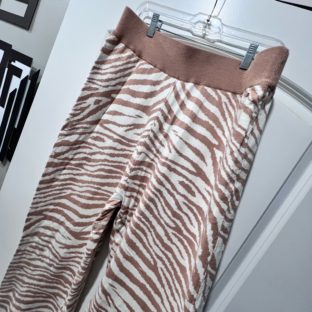 Sofia Vergara knit sweater set wide leg pants hoodie top - Picture 3 of 10